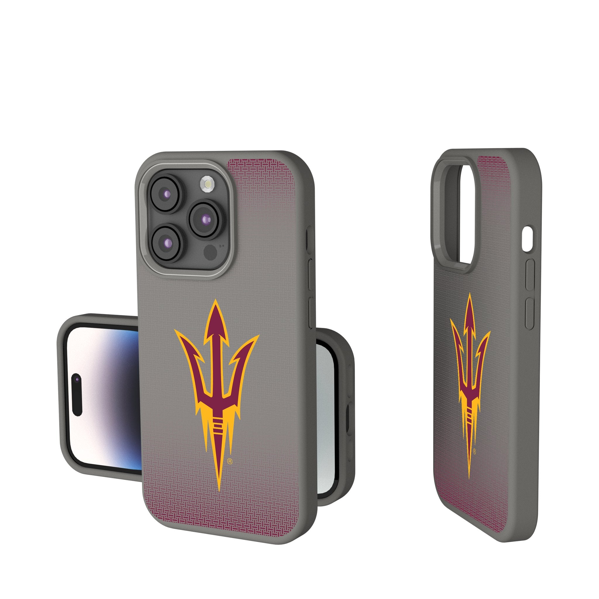 Arizona State University Sun Devils Soft Touch Linen Phone Case - Durable & Stylish Cover for iPhone & Samsung - Perfect for School, Games & Daily Use