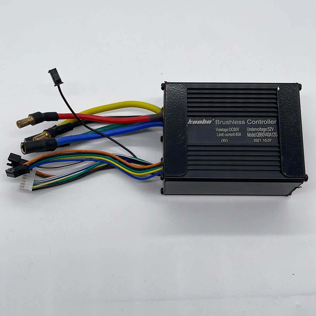 Wolf GT Pro 60V 40A Sine Wave Controller for Electric Bikes - Front Mount E-Bike Motor Speed Controller for Smooth & Quiet Ride - Perfect for Commuting, Off-Road & DIY Electric Bike Upgrades