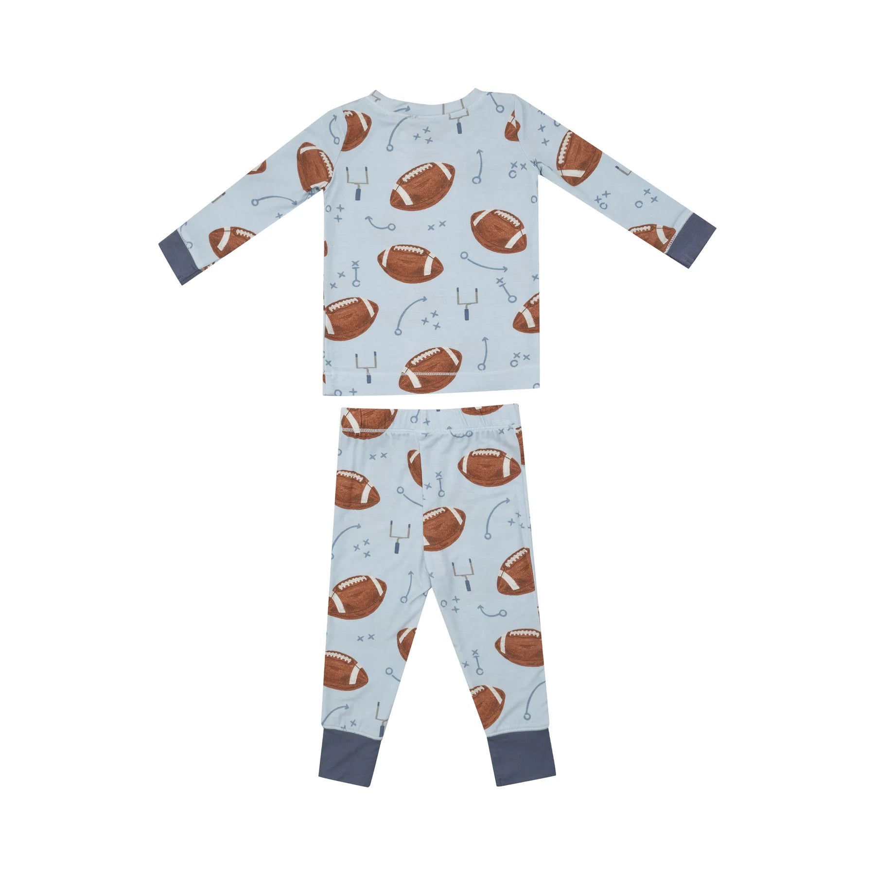 Blue Football Loungewear Set for Men - Comfortable Casual Wear for Home, Sports & Relaxation