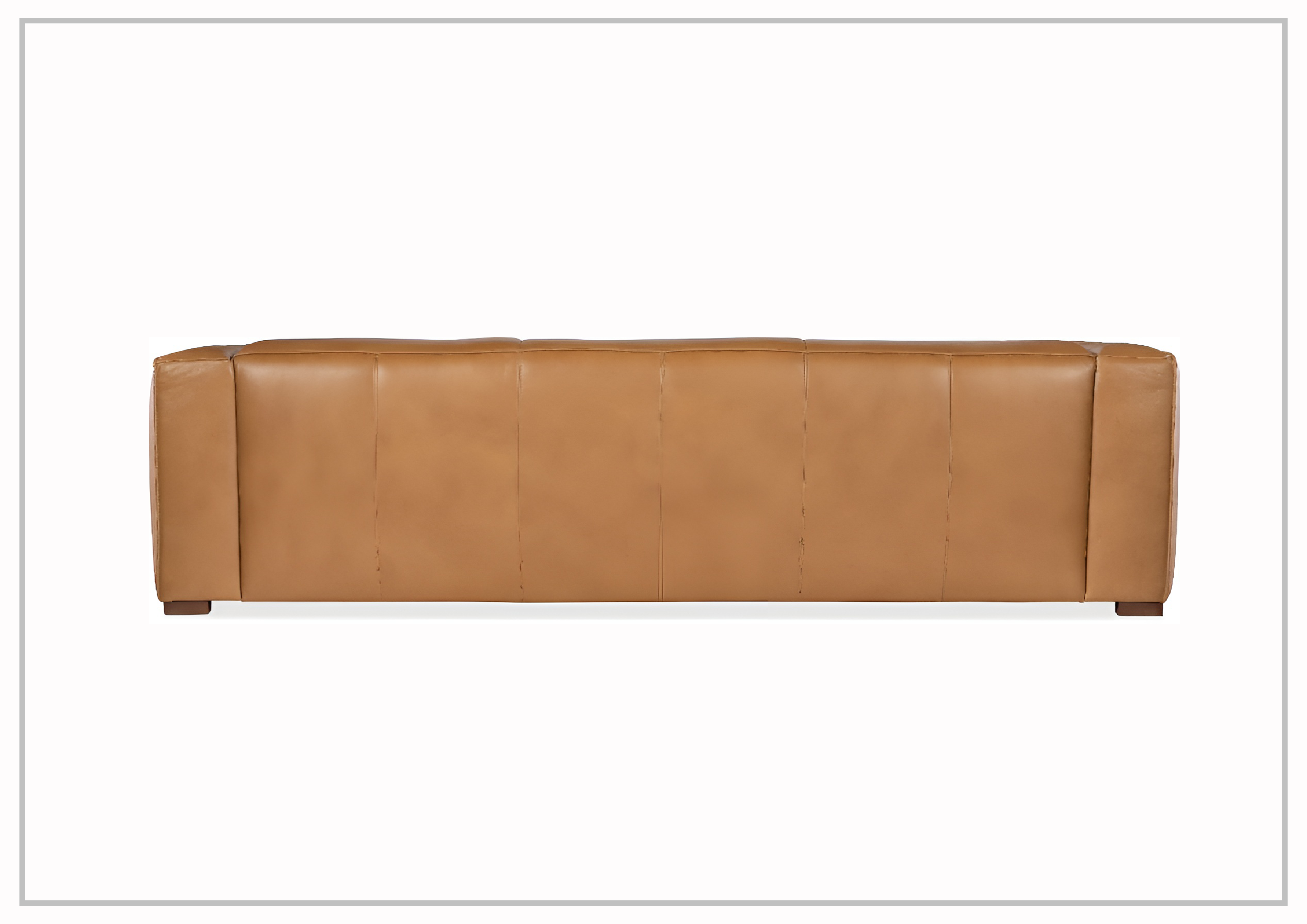 Hooker Furniture Maria 3-Seater Sofa in Clay Brown - Modern Living Room Couch for Comfortable Lounging and Entertaining