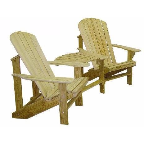 Premium Hershy Way Treated Adirondack Chair Turkey Tail Connector - Heavy Duty Replacement Part for Outdoor Furniture (Chairs Not Included) | Perfect for Patio, Deck, Garden & Backyard Relaxation