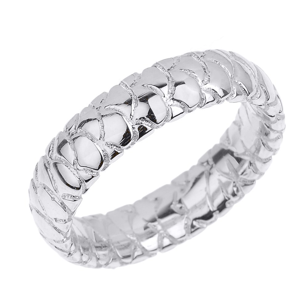 925 Sterling Silver Thumb Ring 5.5mm for Men & Women