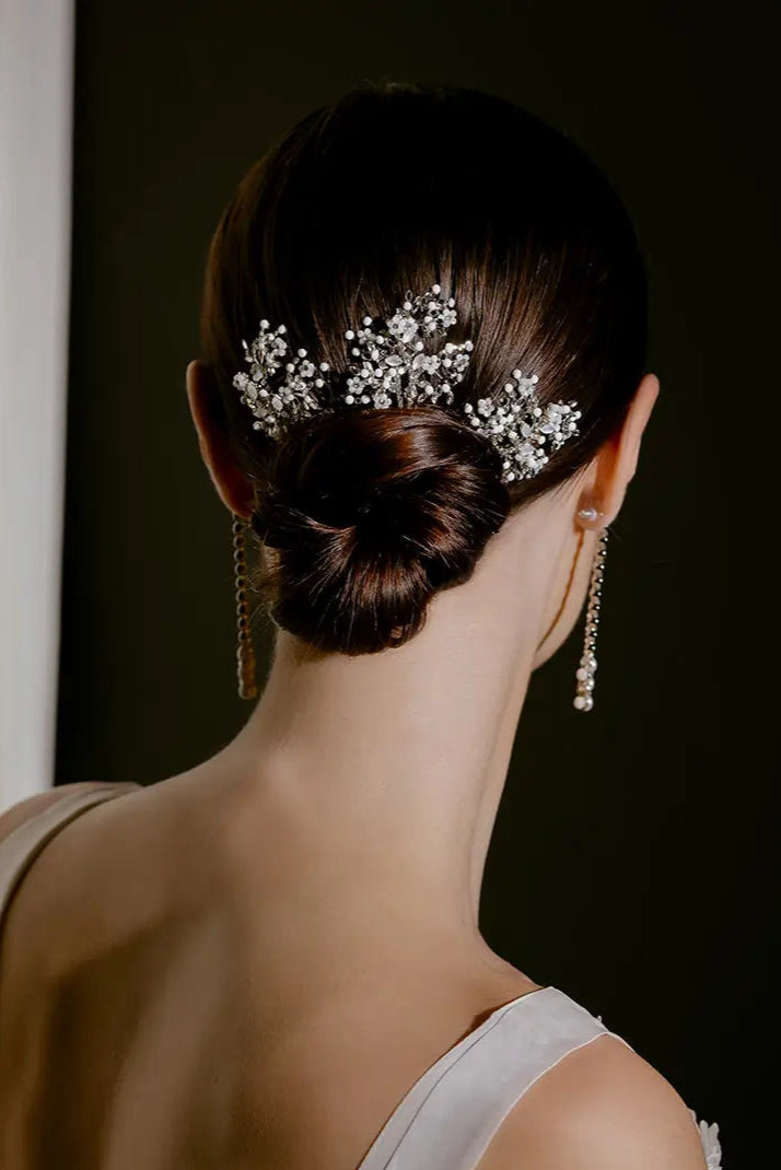 CATALEYA Hair Pins for Women - Elegant Hair Clips & Barrettes for Updos, Braids & Ponytails - Perfect for Weddings, Parties & Everyday Styling