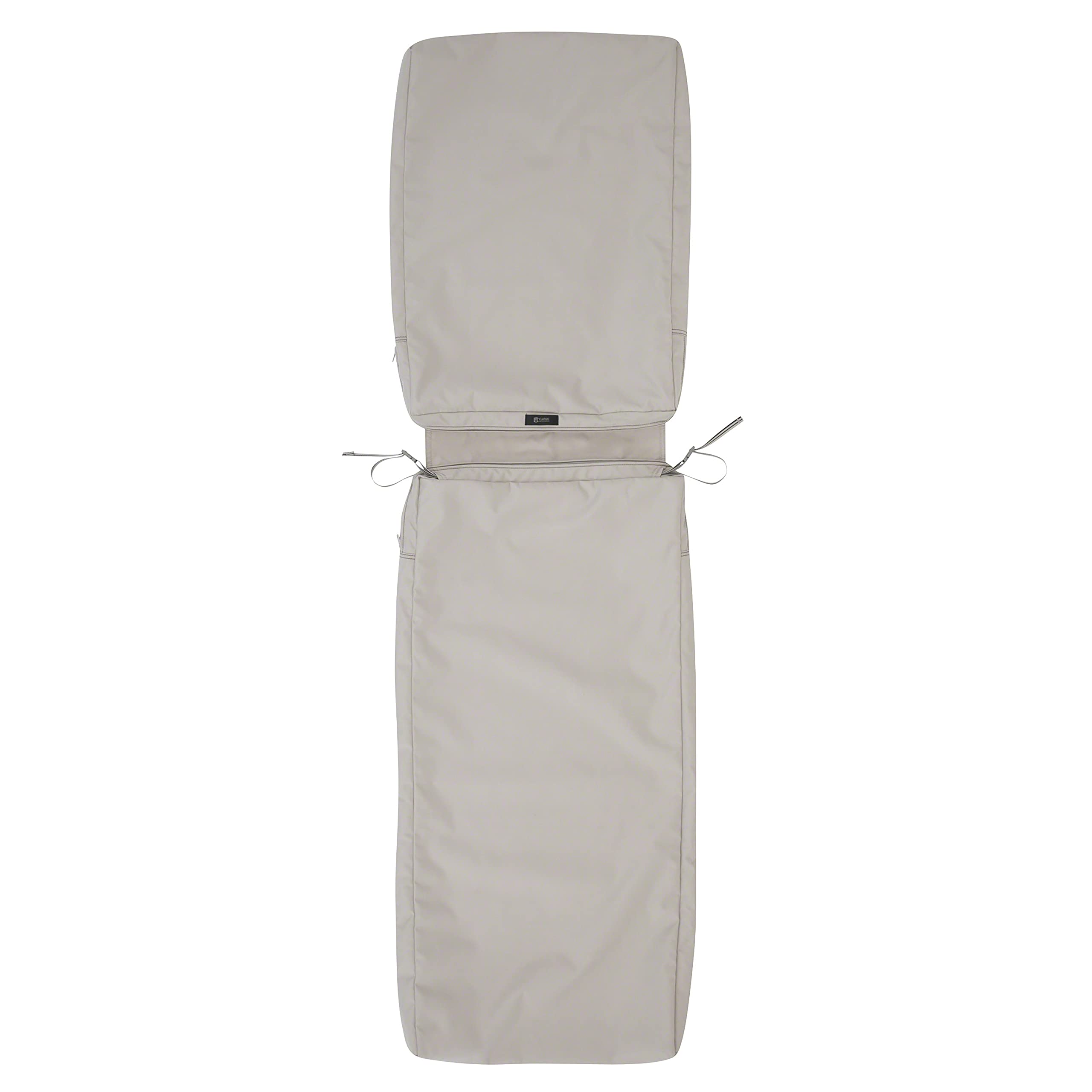 Water-Resistant Patio Chaise Cushion Cover 80x26