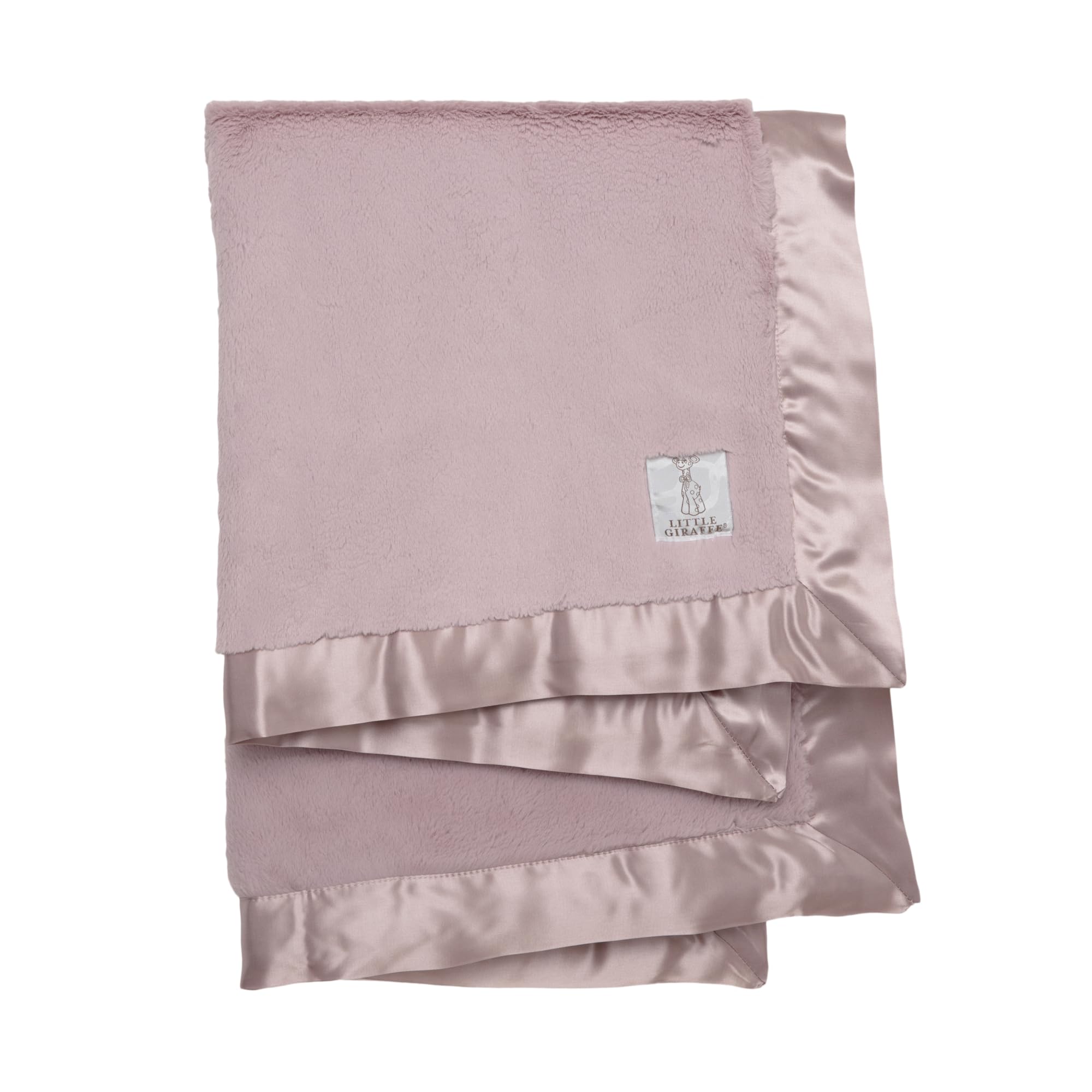 Little Giraffe Baby Blanket - Ultra Soft Plush Blanket with Satin Trim for Newborns - 29