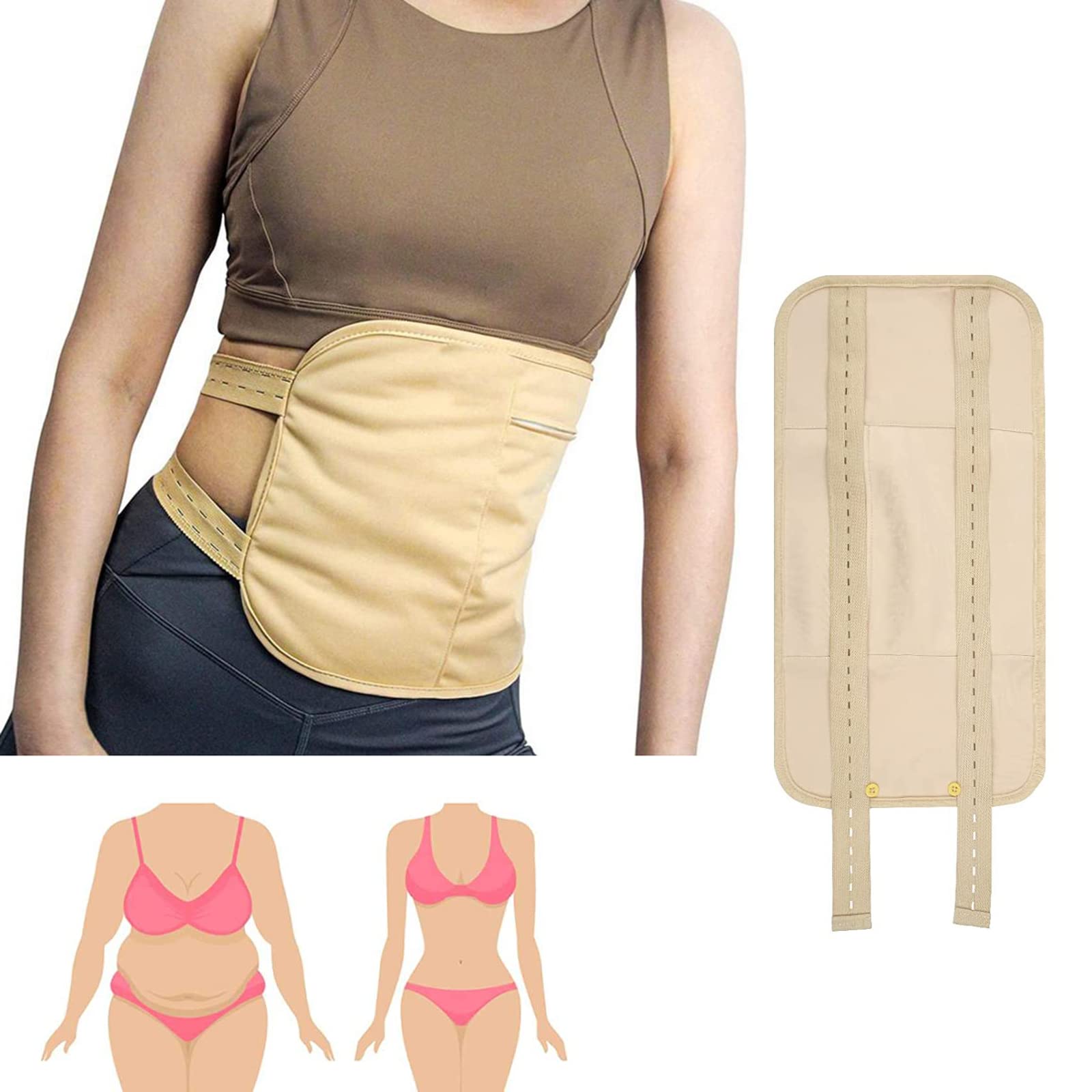 Organic Castor Oil Pack Wrap - Reusable Cotton Compress Kit for Liver Detox & Relaxation | Natural Therapy for Insomnia, Digestion & Pain Relief | Perfect for Home Spa & Wellness Routines