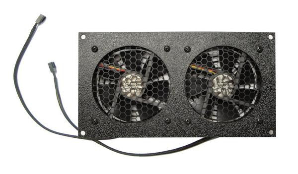 Coolerguys Dual 92mm Computer Case Fan Cooling Kit - High Performance PC Cooling System for Gaming Rigs & Workstations