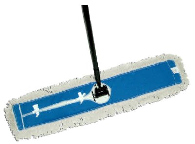 Abco Products 01400 24-Inch Commercial Dust Mop - Heavy Duty Floor Cleaning for Janitorial Use - Pack of 4 - Ideal for Schools, Offices, and Warehouse Maintenance