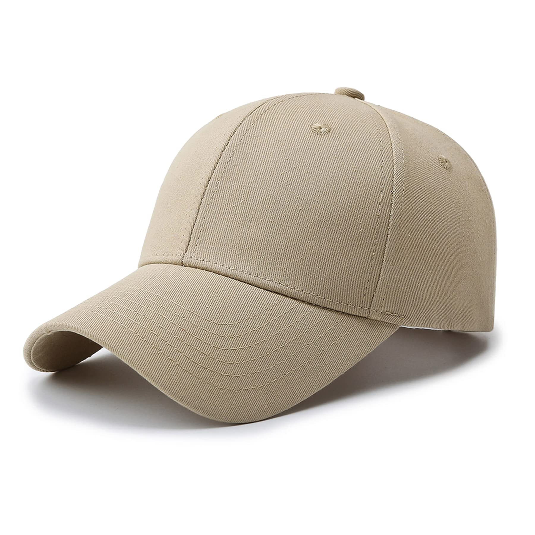 NPQQUAN 1 & 2 Pack Stiff Structured Front Panel Baseball Caps - Adjustable Golf, Dad & Trucker Hats for Men & Women - Perfect for Outdoor Sports, Casual Wear & Sun Protection