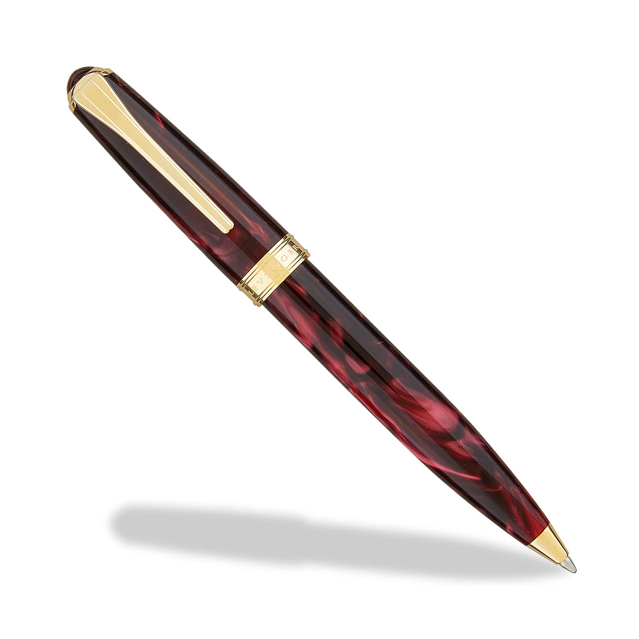 True Writer Classic Bordeaux Fountain Pen - Premium Writing Instrument for Calligraphy, Journaling & Gifts - Elegant Bordeaux Red Ink Pen for Professionals & Students