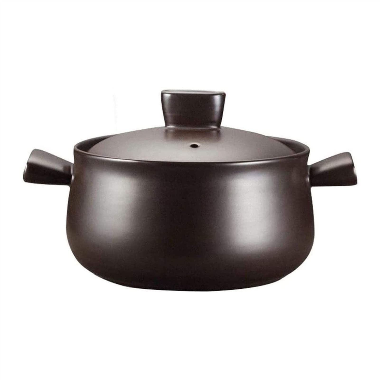 PWV Ceramic Casserole Cookware - High Temperature Slow Cooker Soup Pot for Stews & Soups | Durable Household Ceramic Pot for Oven & Stovetop Cooking | Perfect for Family Dinners & Meal Prep