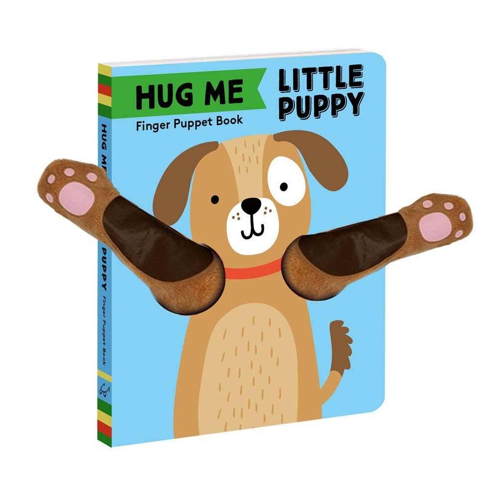 Chronicle Books Finger Puppet Book - Hug Me Little Puppy | Interactive Puppet Storybook for Kids | Perfect for Bedtime, Playtime & Early Learning