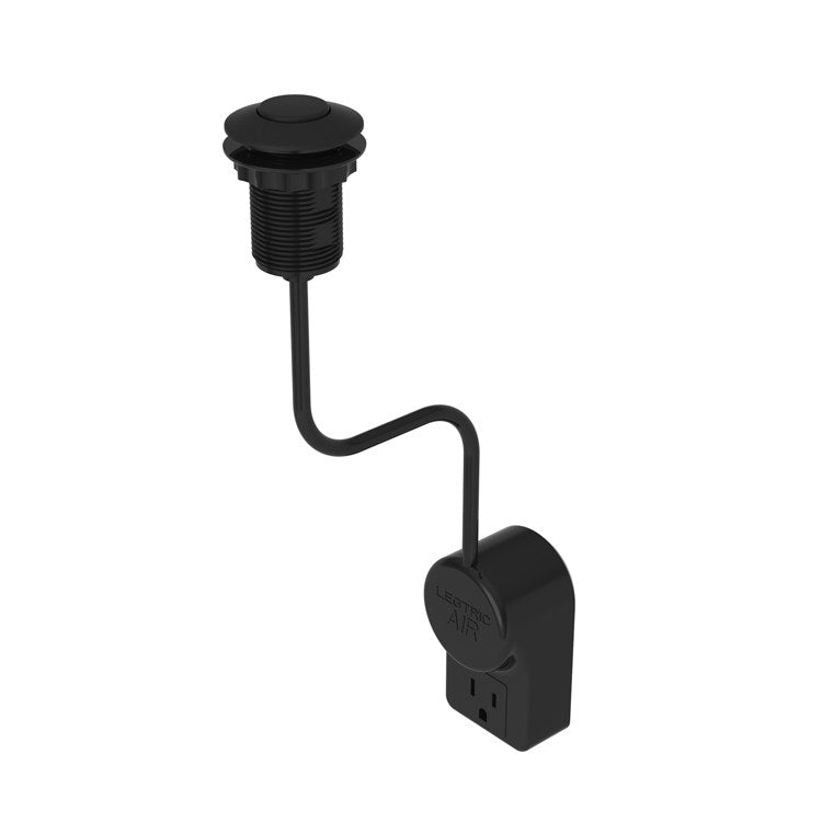 1-4/5 Inch Flat Black Brass Air Activation Switch for Garbage Disposer – Perfect for Kitchen Sink Waste Disposal Systems