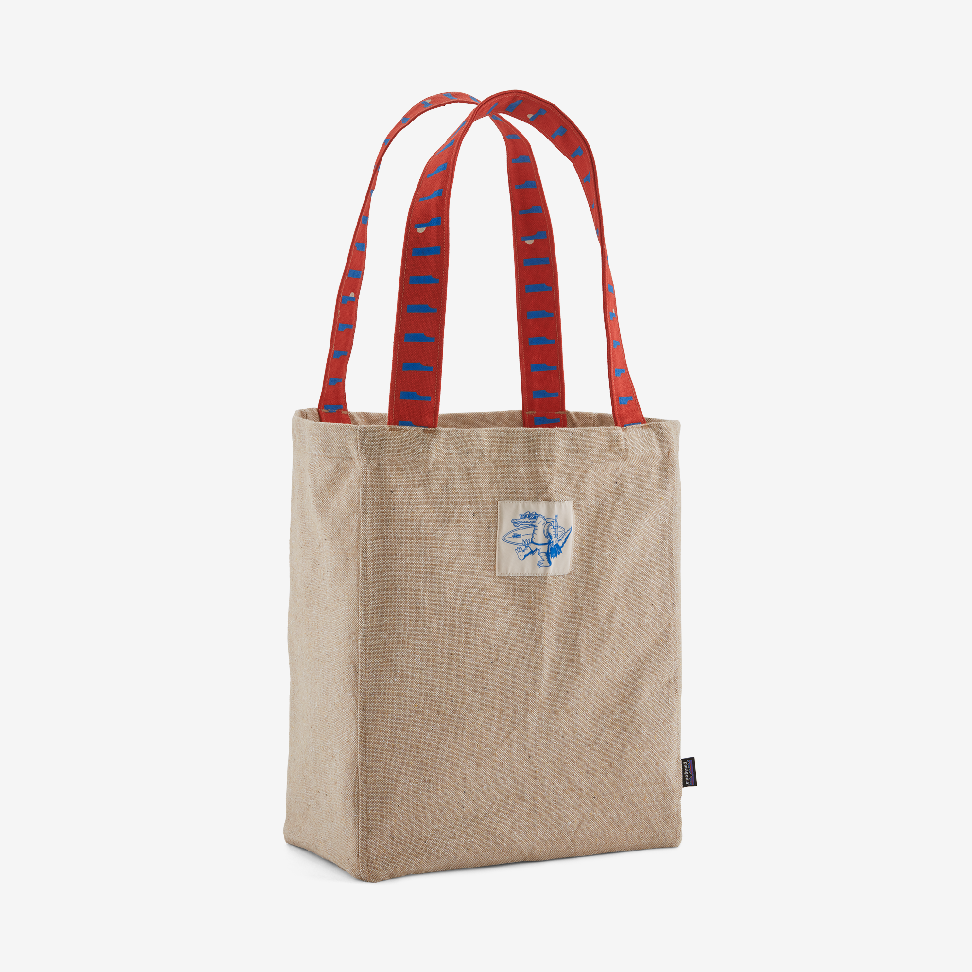 Eco-Friendly Recycled Cotton Market Tote Bag - Sustainable Shopping Grocery Bag for Farmers Market, Beach & Daily Use
