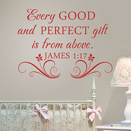Christian Bible Verse Wall Decal - Vinyl Home Decor for Faithful Living