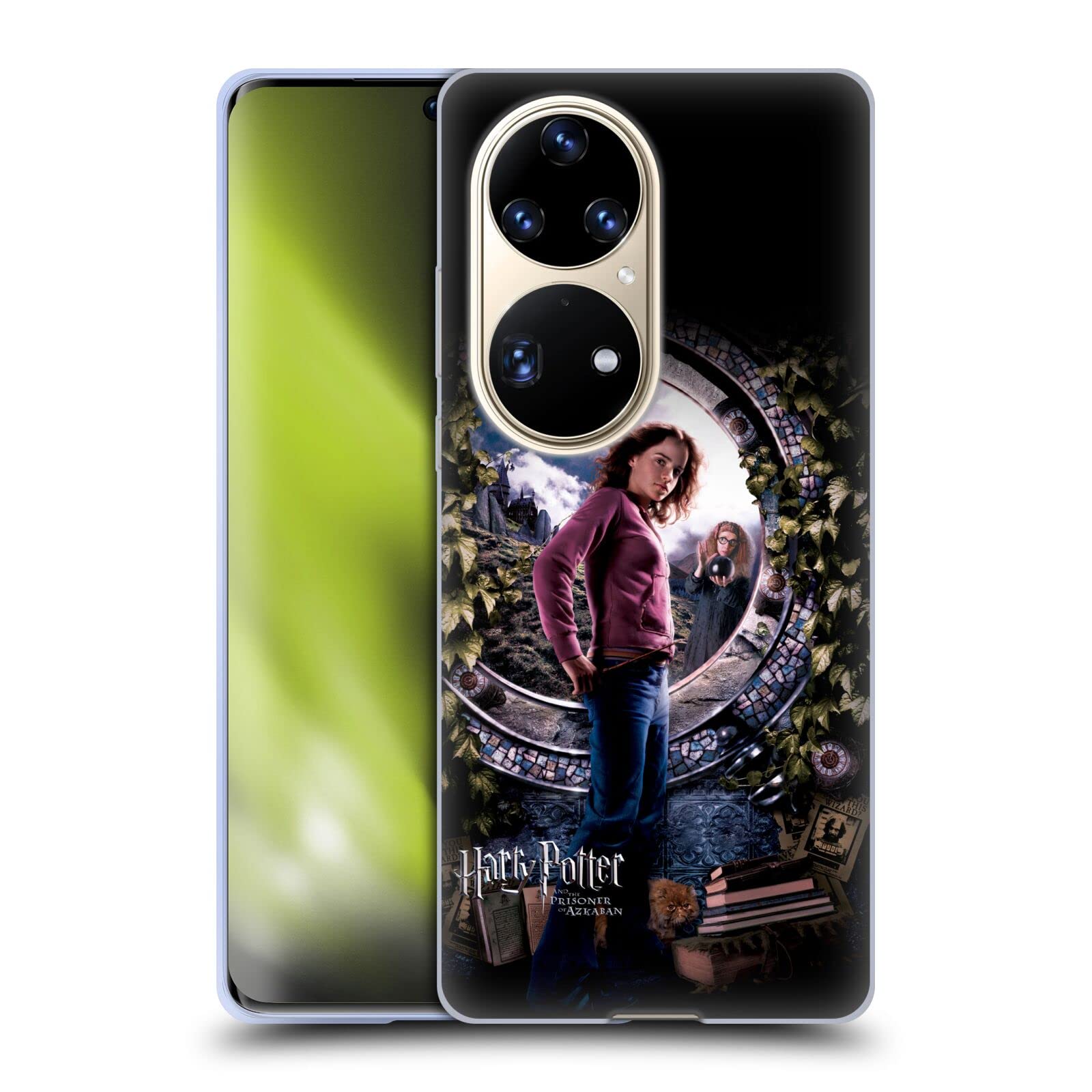 Harry Potter Hermione Granger Prisoner of Azkaban Poster Case for Huawei P50 Pro - Officially Licensed Soft Gel Phone Cover for Fans & Collectors