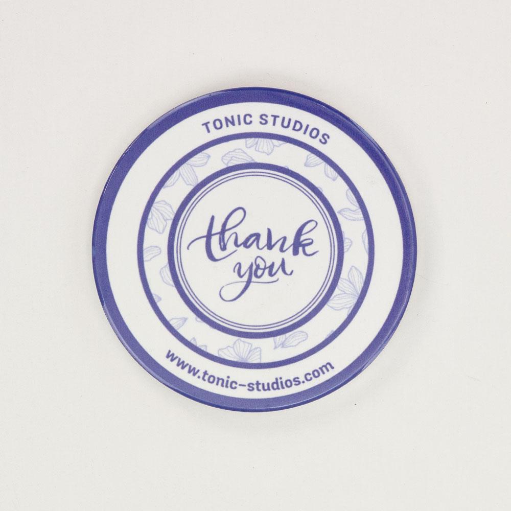 Tonic Studios Mementos Coaster Set 3971E - Elegant Drink Coasters for Home, Office & Party Decor