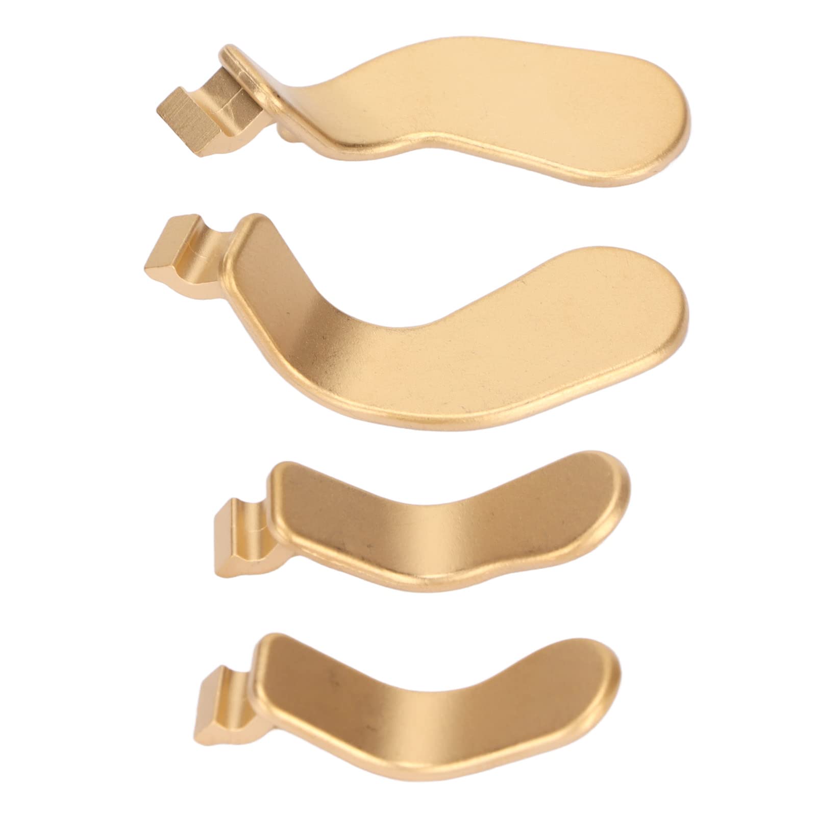 Zyyini 4PCS Steel Controller Paddles for Xbox Series 2 - Gold | Custom Button Mapping for Gaming
