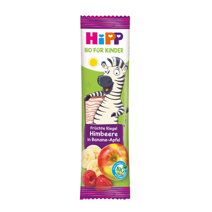 Organic HiPP Fruits Friend Bar - Apple Banana Raspberry Snack for Babies & Toddlers (23g, Pack of 1) | Healthy On-the-Go Baby Food | Perfect for Travel, Daycare & Snack Time
