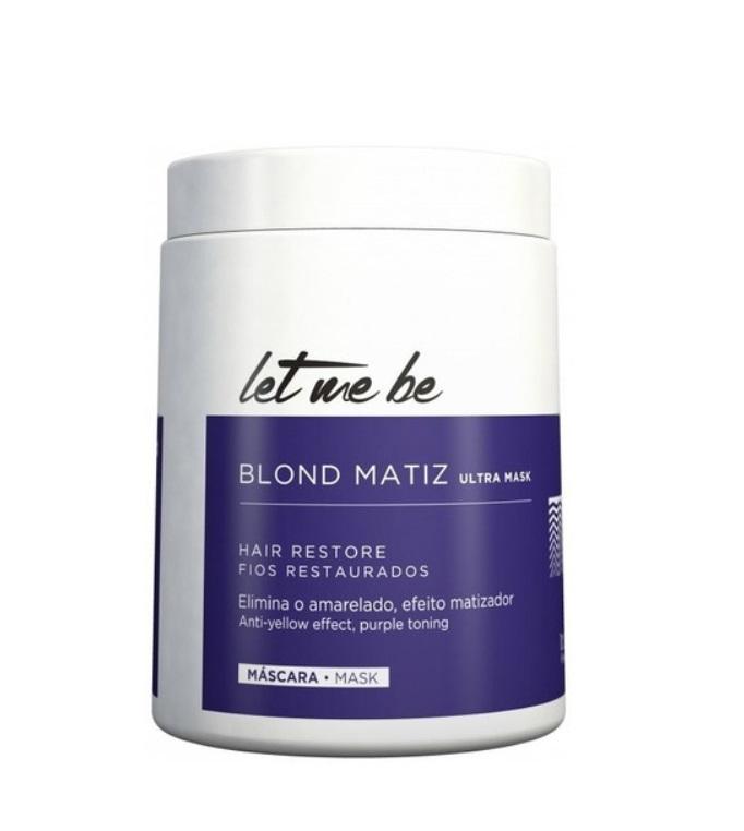 Anti-Yellow Ultra Blue B Deep Hair Mask for Blonde & Platinum Hair - 500ml Toning Treatment by ProSalon | Perfect for Salon & Home Use to Neutralize Brassiness & Enhance Cool Tones