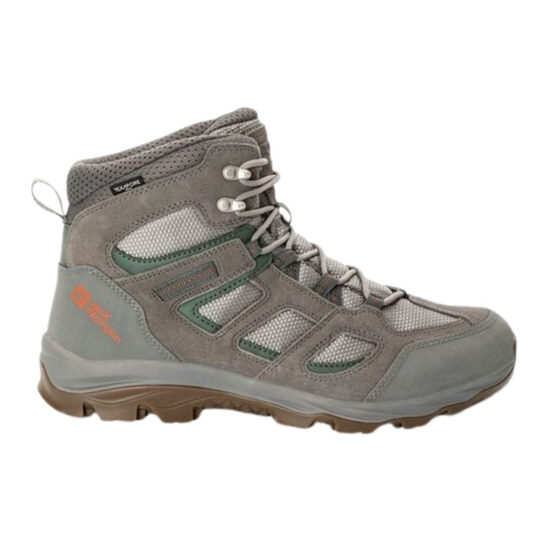 Jack Wolfskin Vojo 3 Texapore Mid Men's Waterproof Hiking Boots - Lightweight Outdoor Trekking Shoes for Mountain Trails & Wet Weather Adventures