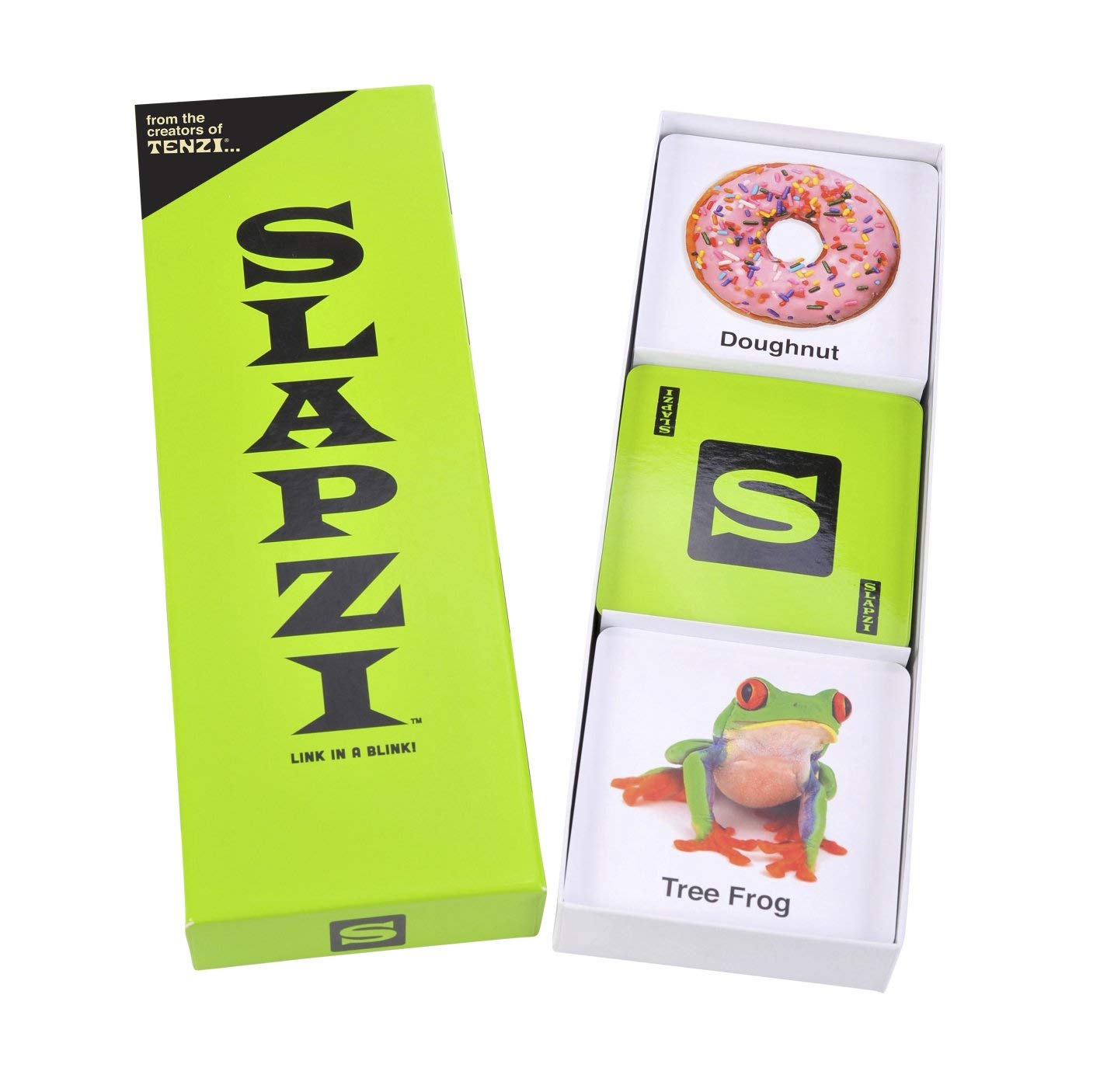 TENZI SLAPZI - Fast-Paced Matching Card Game for Kids & Adults - Fun Family Game for 2-8 Players - Perfect for Parties, Game Nights & Travel Entertainment