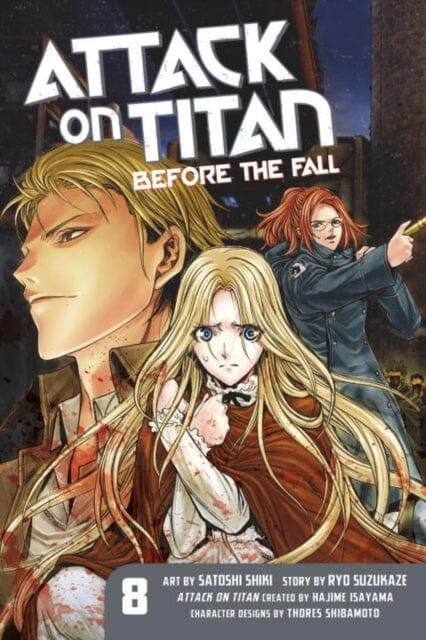 Attack On Titan: Before The Fall Vol. 8 Manga by Hajime Isayama - Epic Anime Adventure Story for Fans & Collectors | Perfect for Manga Lovers & Anime Enthusiasts