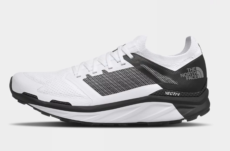 Men's The North Face VECTIV Trail Running Shoes - TNF White & Black for Hiking, Jogging & Outdoor Adventures