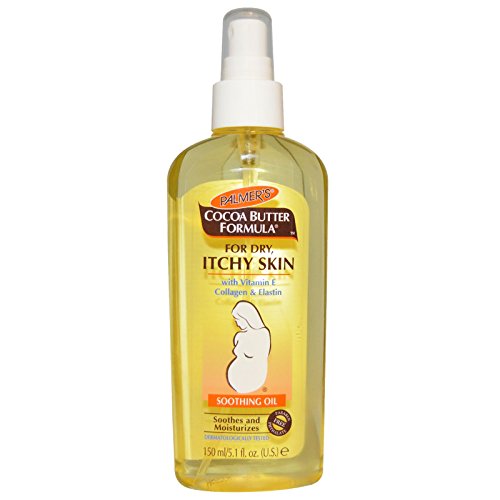 Palmer's Cocoa Butter Formula Soothing Oil for Dry Skin - 5.1 fl oz (150 ml) Pack of 2 - Moisturizing Body Oil for Stretch Marks, Scars & Pregnancy Care