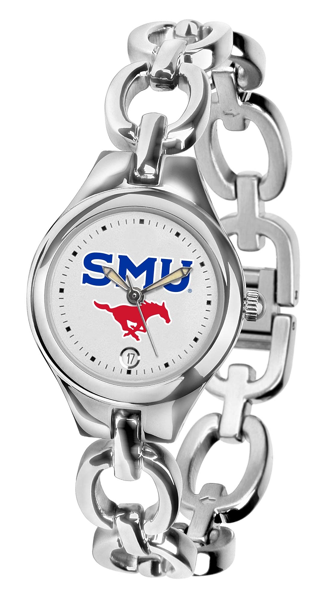 SunTime Ladies' Southern Methodist University Mustangs Eclipse Watch – Stylish Women's Sports Watch for SMU Fans, Perfect for Game Days, Campus Life, and Everyday Wear