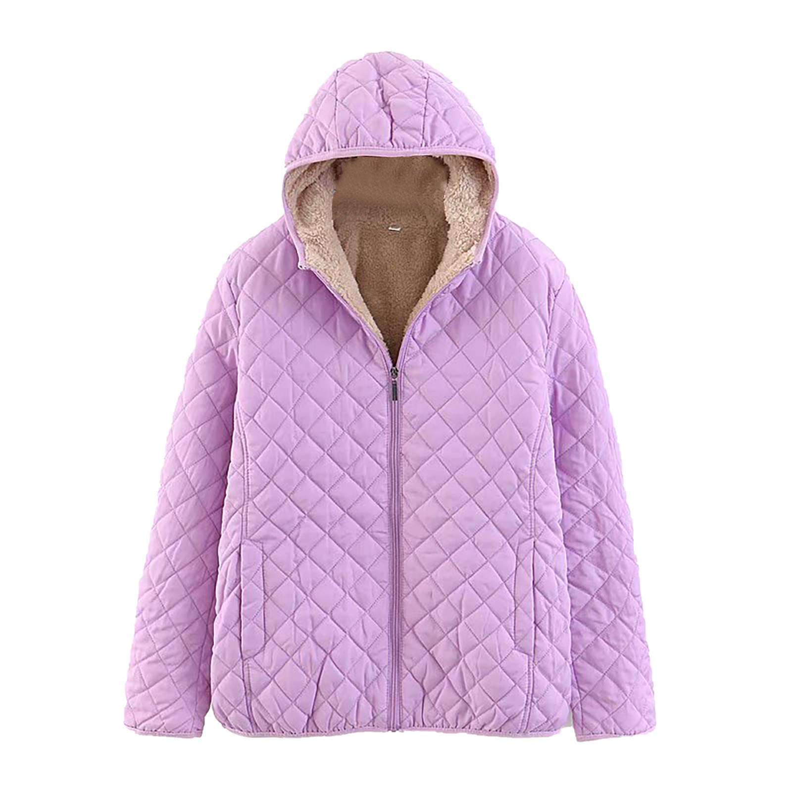 Plus Size Women's Silk Satin Blazer Jacket - Winter Windproof Fleece Lined Raincoat for Work & Outdoor Activities | Office Wear & Casual Outfit