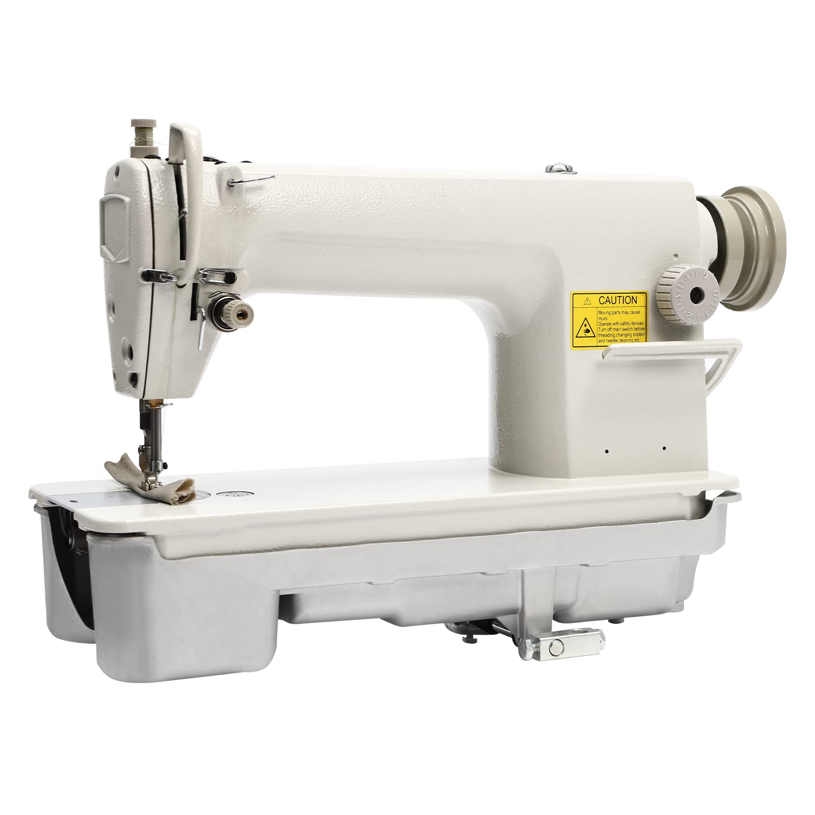 Industrial Heavy Duty Sewing Machine DDL-8700 - High Speed Portable Electric Sewing Machine for Beginners & Adults with Accessory Kit (White) - Perfect for Home Tailoring, Upholstery & DIY Projects