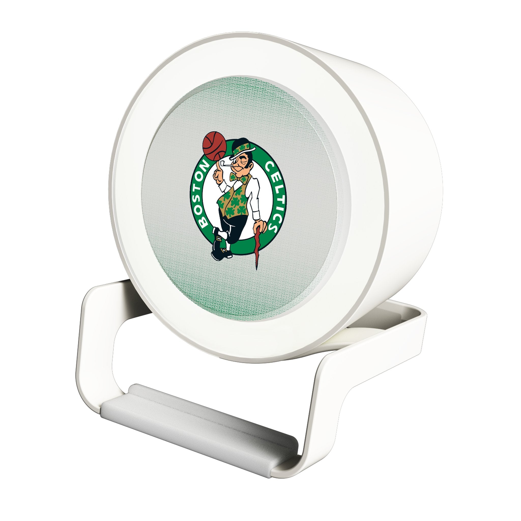 Boston Celtics Night Light with Wireless Charger & Bluetooth Speaker - Perfect for Bedroom, Office, and Celtics Fan Gifts