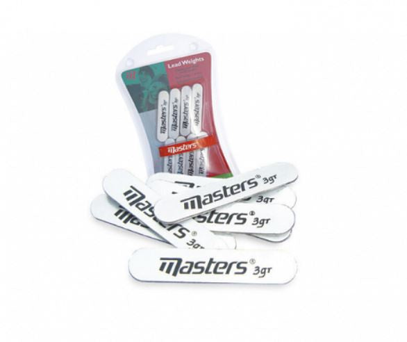 Professional Masters Lead Weights for Fishing Sinkers - High-Density Durable Weights for Saltwater & Freshwater Fishing, Casting & Bottom Fishing