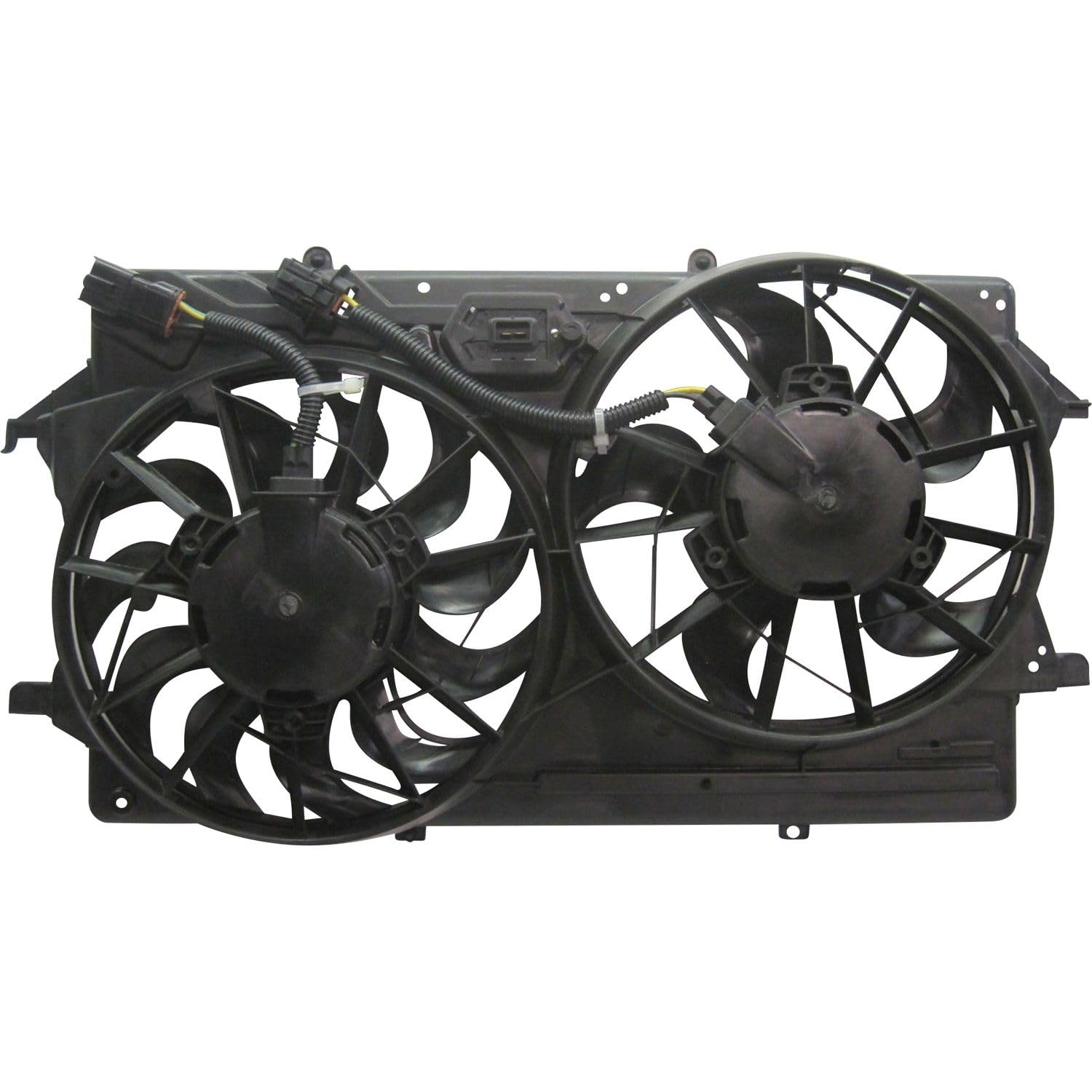 Dual Radiator and Condenser Fan Assembly FA 50366C - High Performance Cooling Fan for Cars, Trucks & SUVs - Perfect for Engine Overheating Prevention & AC System Maintenance