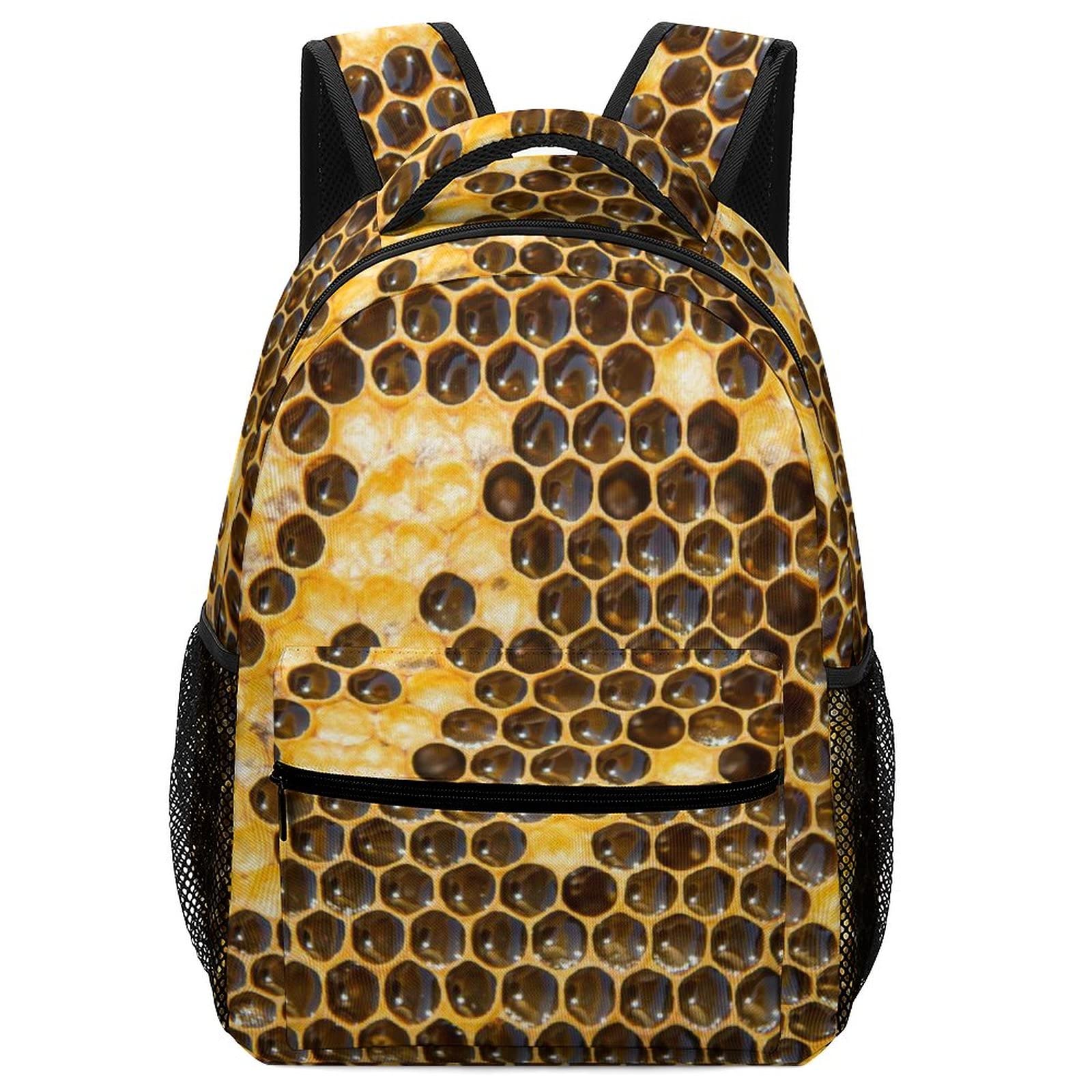 Honeycomb Backpack for Women & Men - Stylish Travel & Work Bag for Daily Use