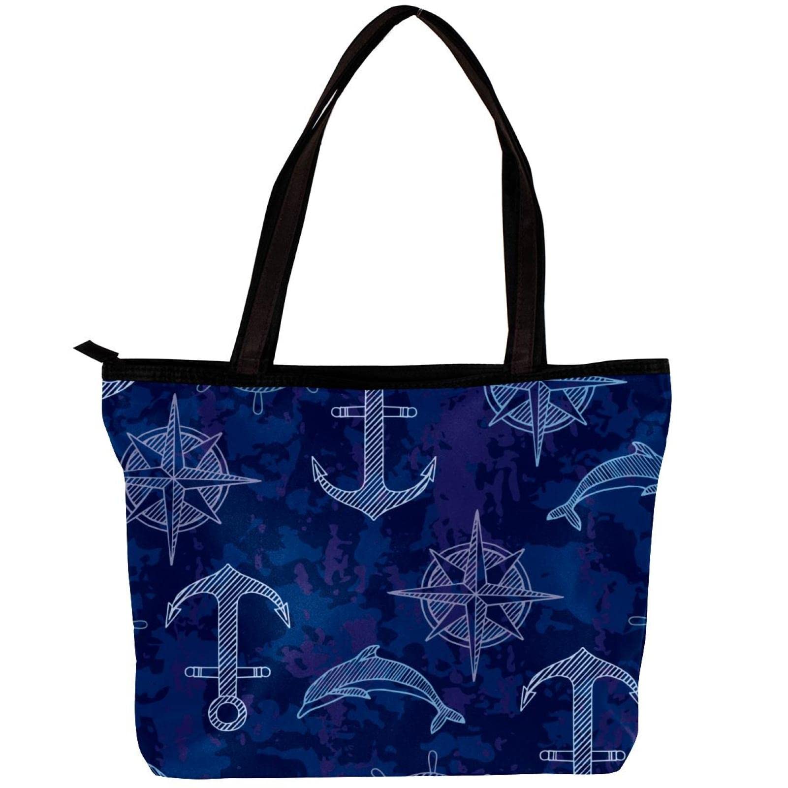 Stylish Hedgehog Print Tote Bag for Women - Durable Shoulder Handbag with Inner Pouch | Perfect for Work, Shopping & Travel Accessories