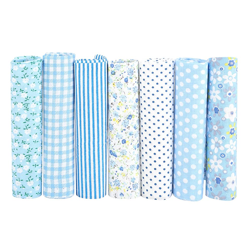 Premium Cotton Fabric for DIY Crafts - Wallet, Cushion Cover, Tablecloth & Flat Sheet (25x25cm) | Multipurpose Sewing Material for Home Decor & Fashion Accessories