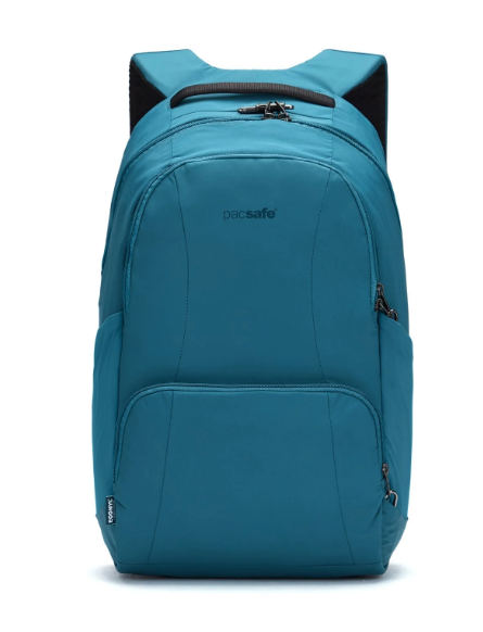 Metrosafe LS450 Anti-Theft 25L Laptop Backpack for Travel & Work - Waterproof USB Charging Port, RFID Protection - Perfect for Commuting, Business Trips & College Students