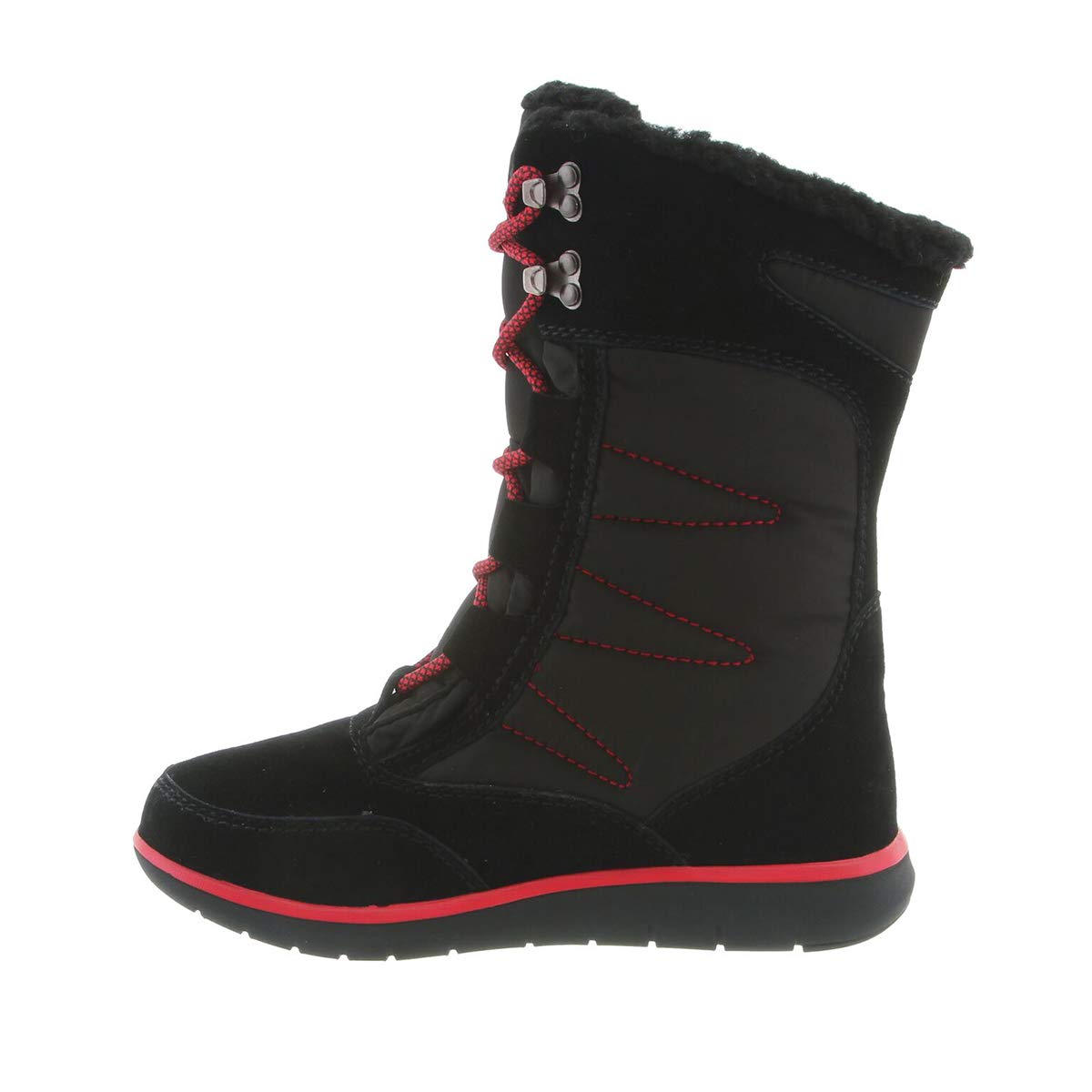BEARPAW Women's Aretha Suede Slip-On Winter Boots - Comfortable & Warm, Multiple Colors - Perfect for Casual Outings, Work & Cold Weather