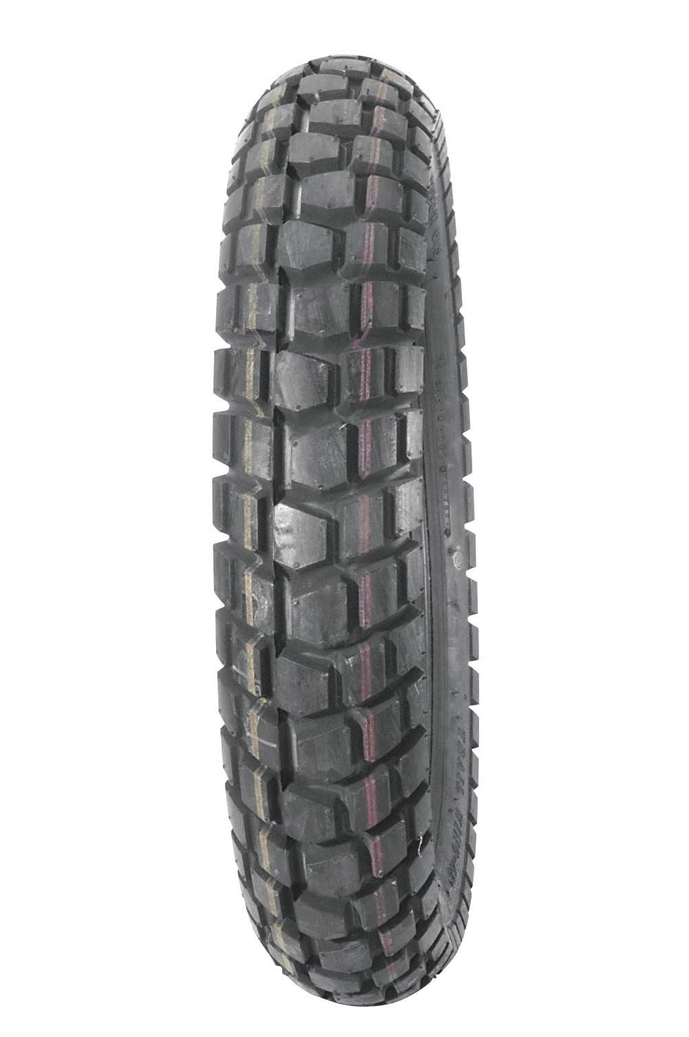 Bridgestone Trail Wing TW42 Dual Sport Enduro Rear Motorcycle Tire 120/90-17 - Durable Off-Road & Street Performance for Adventure Riding & Trail Exploration