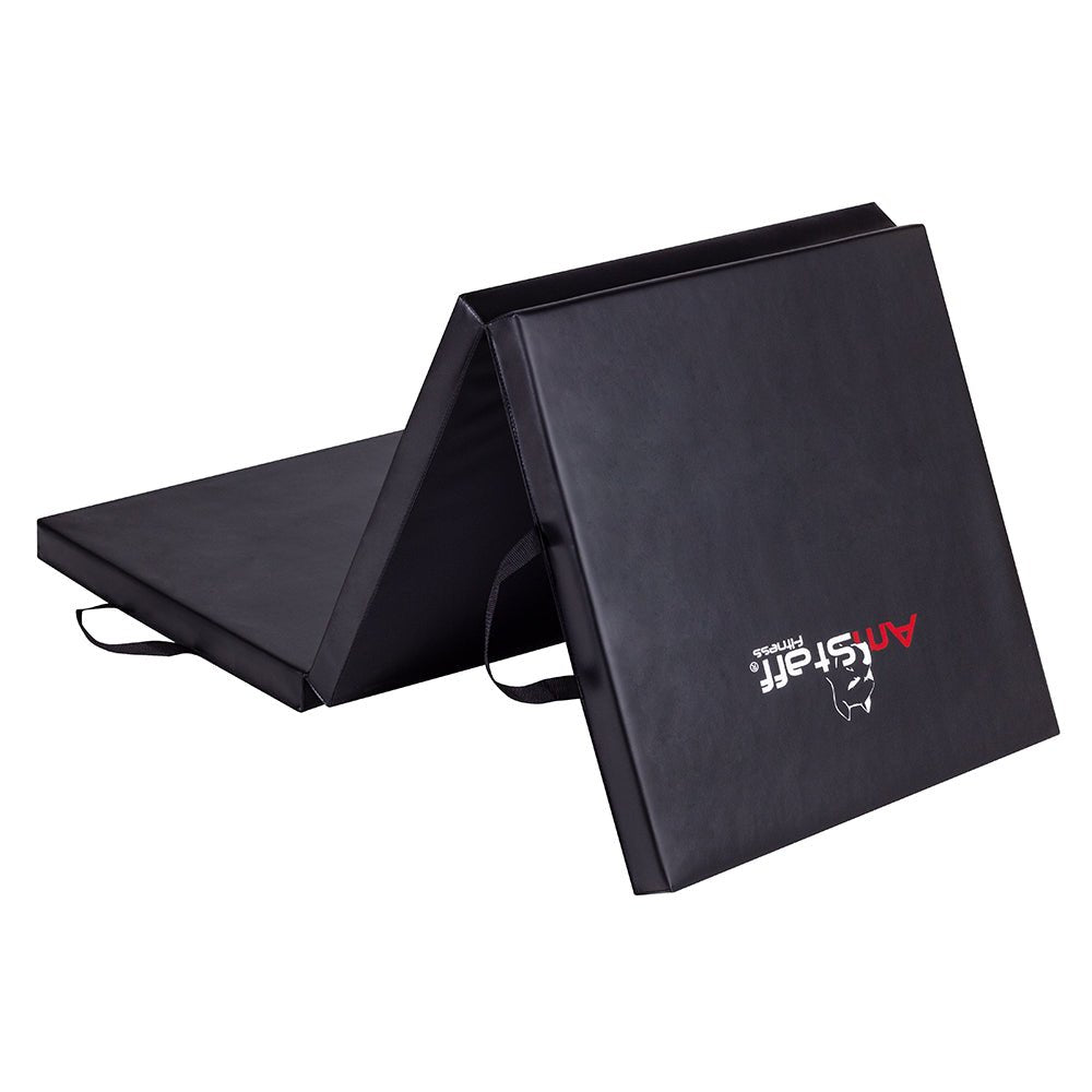 AmStaff 3-Fold Exercise Mat - Non-Slip Yoga Mat for Home & Gym Workouts - Perfect for Yoga, Pilates, and Floor Exercises