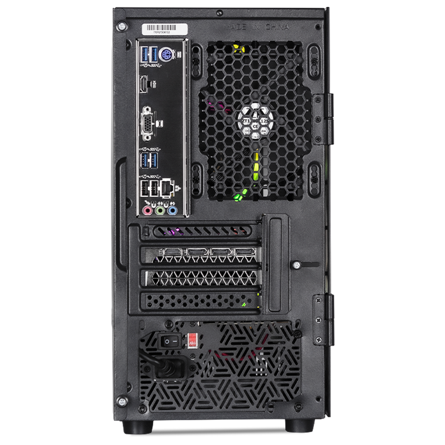 Xtreme PC Gaming Desktop - NVIDIA GeForce RTX 3050, AMD Ryzen 5, 16GB RAM, 250GB SSD + 2TB HDD, 23.8
