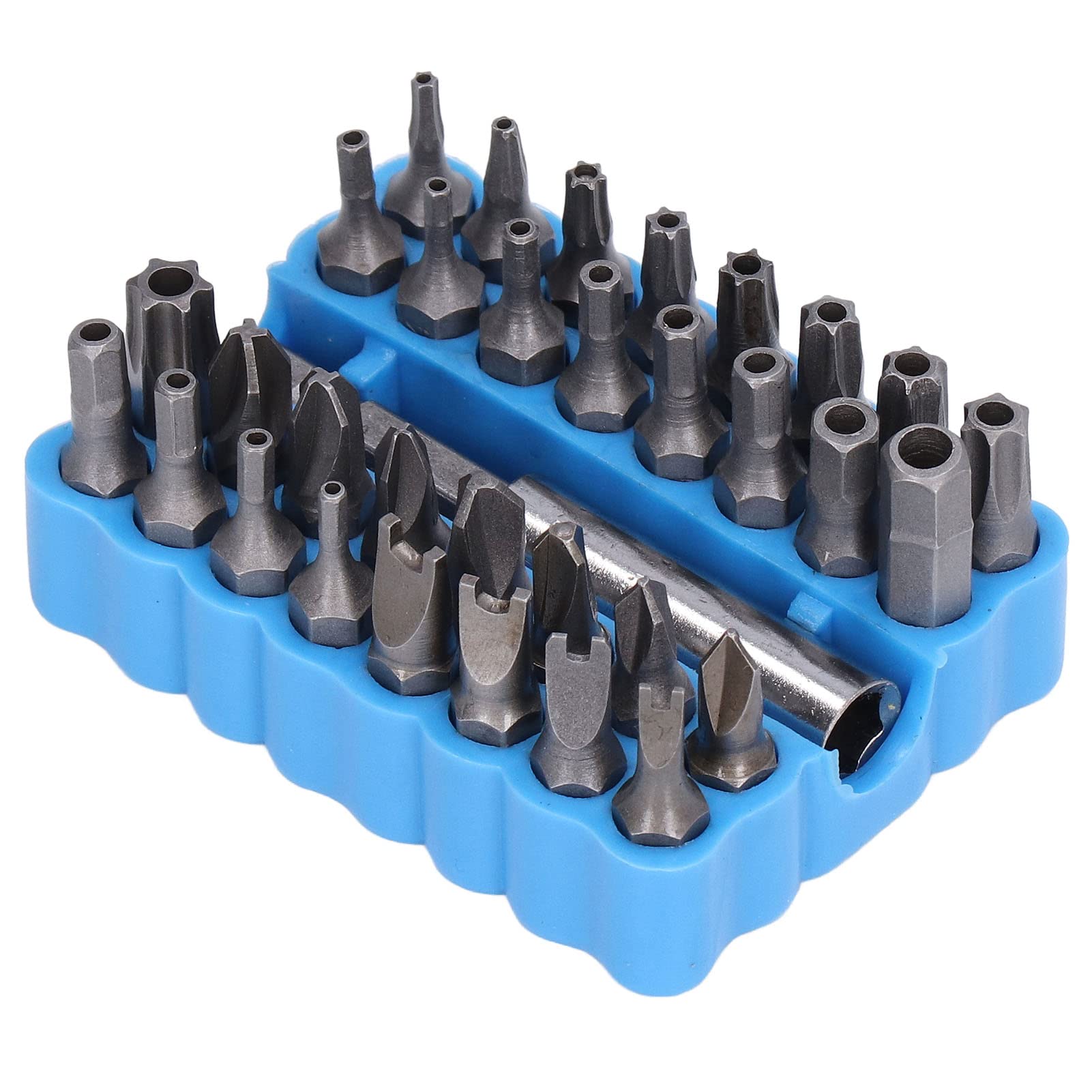 33Pcs Security Screwdriver Bit Set - Chrome Vanadium Steel, Wide Compatibility for Various Sizes - Perfect for Home Maintenance, Electronics Repair & DIY Projects