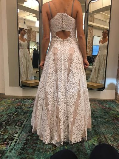 BHLDN Tracy Reese Larkin Gown - Elegant Wedding Dress for Brides & Formal Events | Perfect for Beach Weddings, Evening Galas & Special Occasions