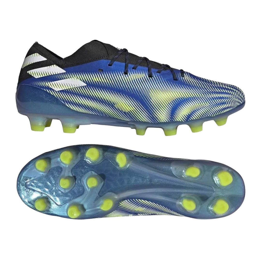 Adidas Nemeziz.1 HG Soccer Cleats - Royal Blue | Lightweight & Agile for Firm Ground | Perfect for Competitive Matches & Training