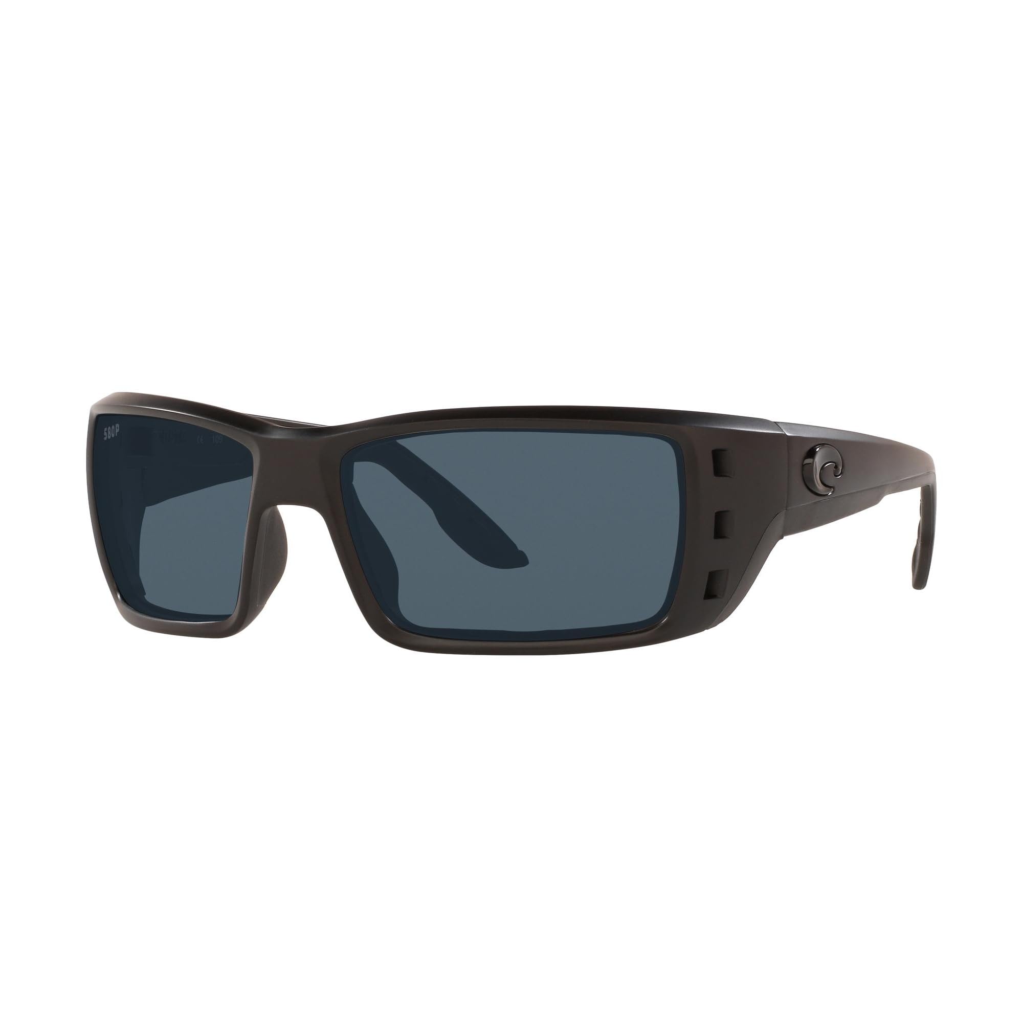 Costa Del Mar Men's Permit Polarized Rectangular Sunglasses - UV Protection Fishing & Driving Shades for Outdoor Adventures