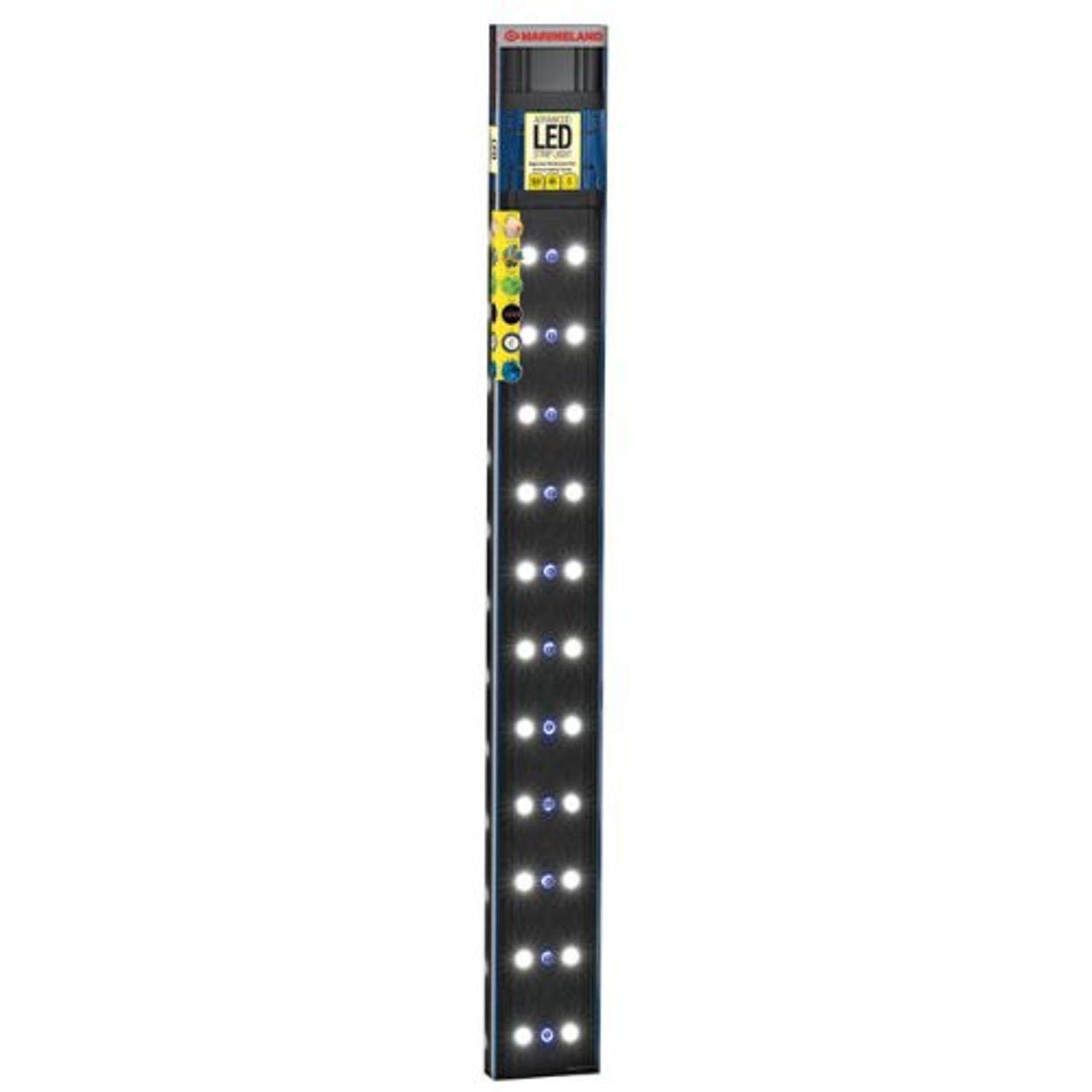Marineland Advanced LED Strip Light 48-Inch for Saltwater & Freshwater Aquariums – Perfect for Coral Growth & Planted Tanks