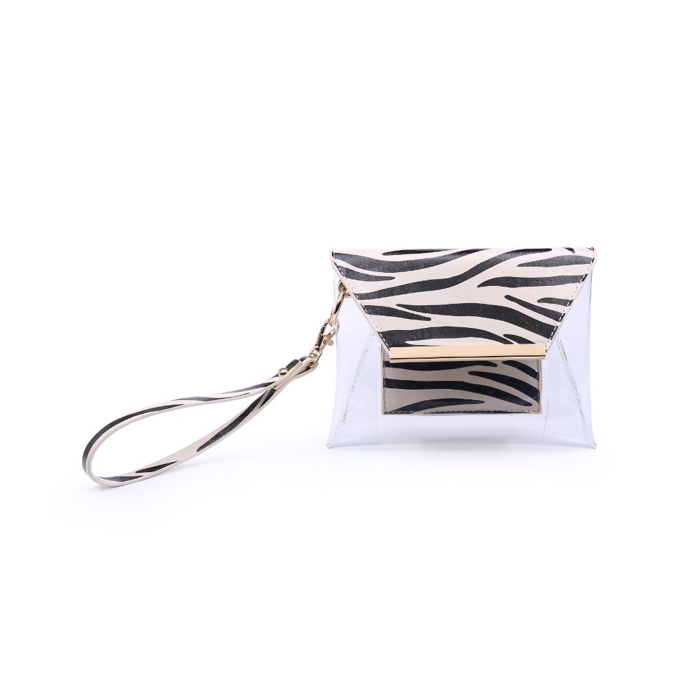 Reese Zebra Print Wristlet Wallet - Stylish & Compact Clutch for Women | Perfect for Parties, Shopping, and Everyday Use