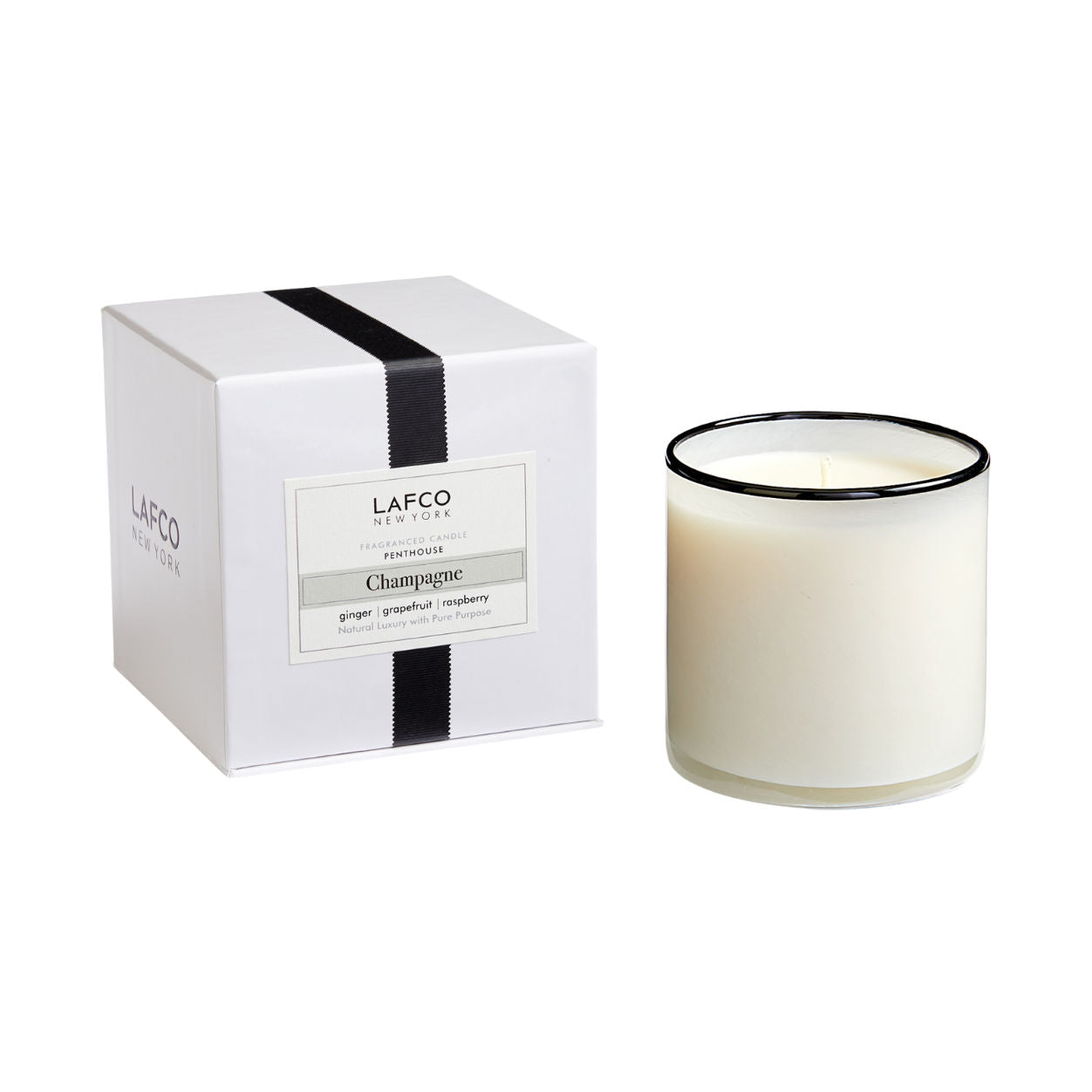 Luxury Champagne Scented Soy Candle - Romantic & Elegant Home Decor for Weddings, Anniversaries & Relaxation